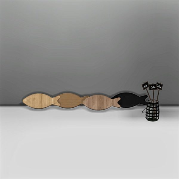 Fish Cutting Board and Basket