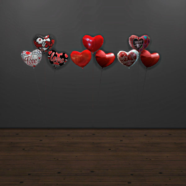 Mila Heart Balloons
