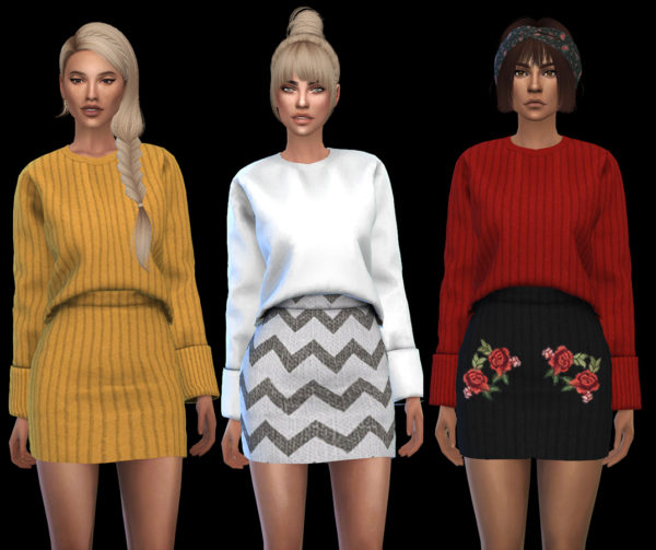 Rib Knit 2 Piece