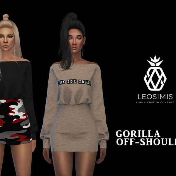 Gorilla Off Shoulder