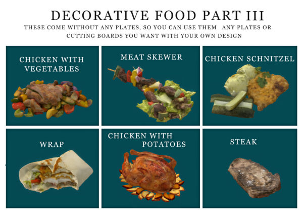Decorative Food Pt.3
