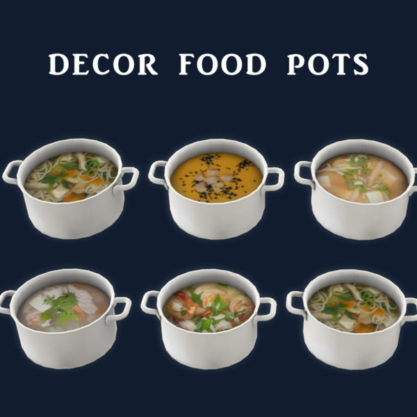 Decor Food Pots