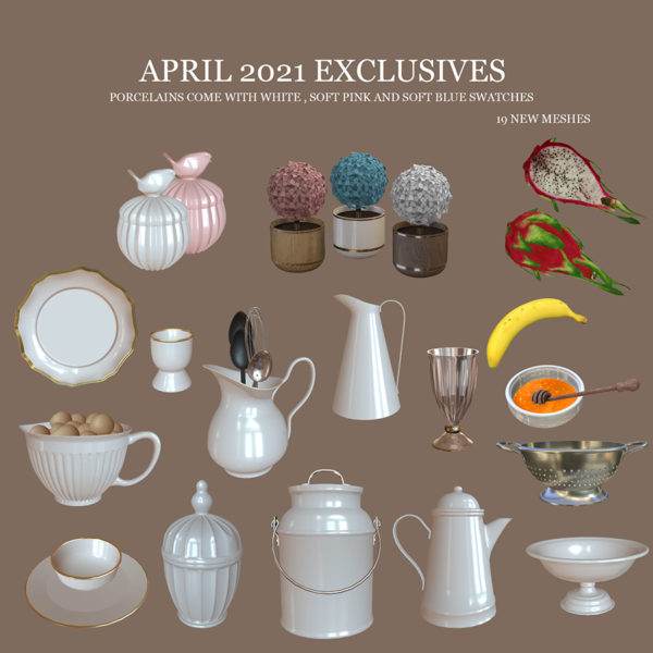 April 2021 Exclusives