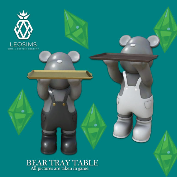 Bear Tray Table